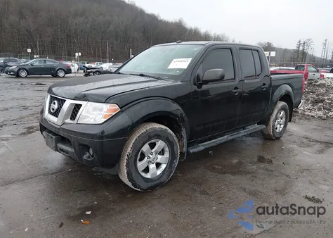 2013 Nissan Frontier Sv z USA, uszkodzony, nr VIN 1N6AD0EV0DN763753
